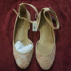 Cute ankle strap flats